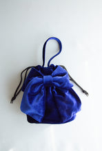 Load image into Gallery viewer, BLUE VELVET BEAU BAG