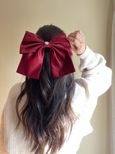 Load image into Gallery viewer, Satin Burgundy Beau