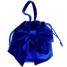 Load image into Gallery viewer, BLUE VELVET BEAU BAG