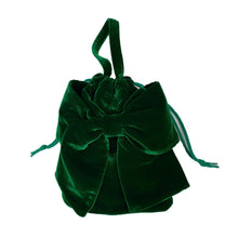 Load image into Gallery viewer, GREEN VELVET BEAU BAG