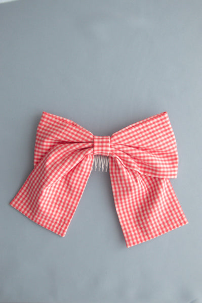 RED GINGHAM BEAU