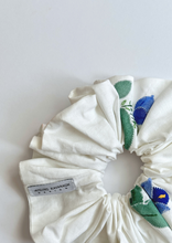 Load image into Gallery viewer, MONET EMBROIDERED SCRUNCHIE
