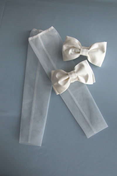 BRIDAL BOW SLEEVES