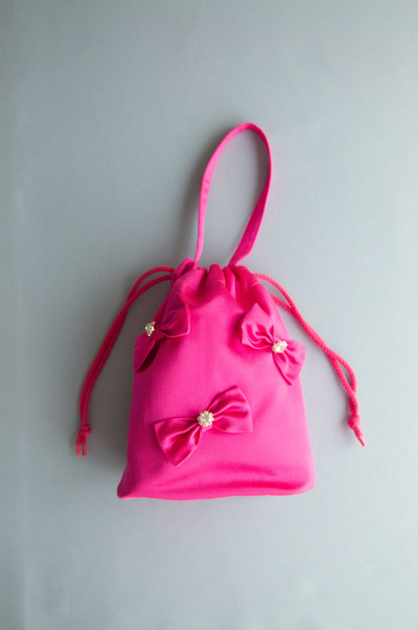 PINK MINI BEAU BAG WITH SPARKLE