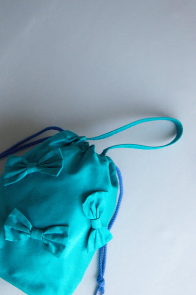 TEAL MINI BEAU BAG