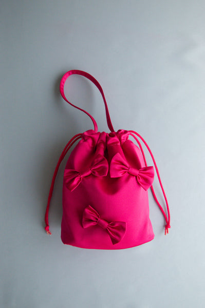 HOT PINK MINI BEAU BAG