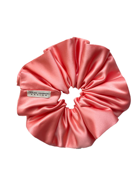 DREAM SCRUNCHIE IN FRENCH ROSE SATIN