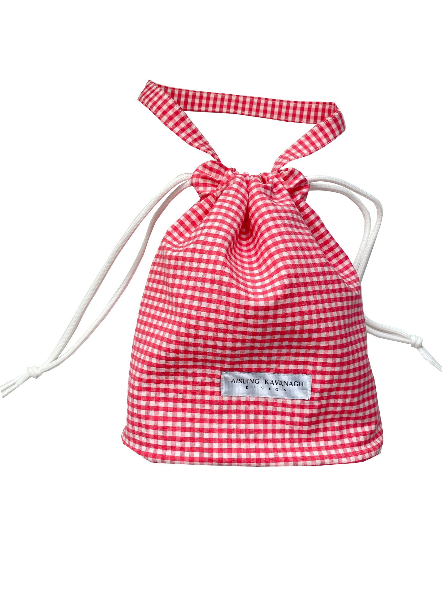 GIVE ME GINGHAM RED BAG